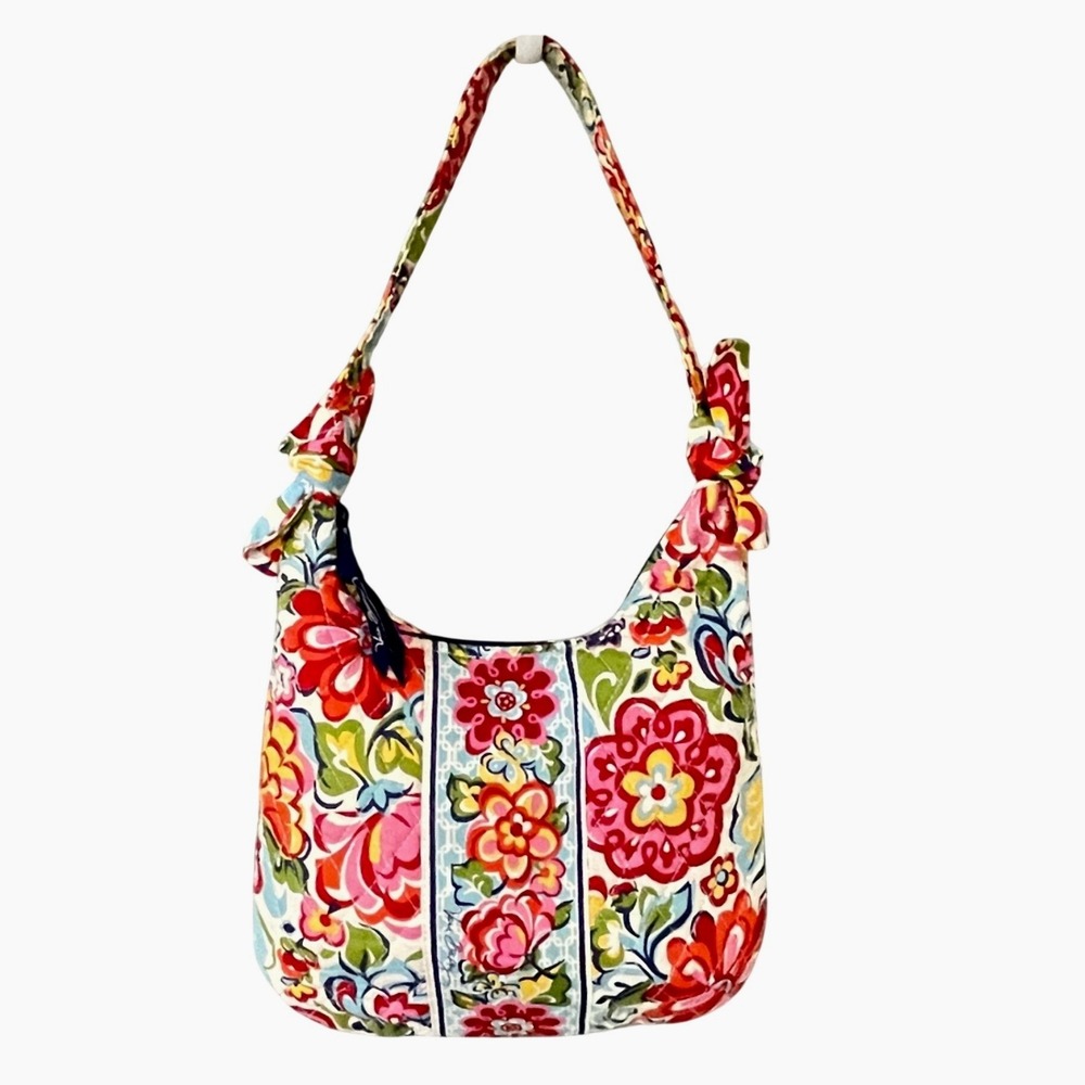 Vera Bradley Maggie Hobo Bag Hope Garden Retired Single Strap Knot Cottagecore